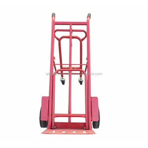 Chariot de rangement pliable <span class=keywords><strong>3</strong></span> en <span class=keywords><strong>1</strong></span> rouge <span class=keywords><strong>Convertible</strong></span>, accessoire rouge pour camion à main - Product Image 4