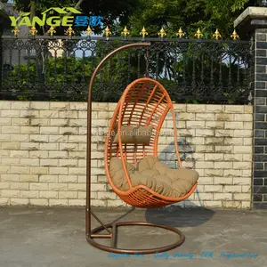 Balançoire chaise ronde en rotin lit extérieur balançoire extérieure de jardin