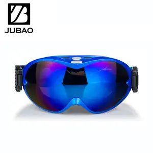 粉红色女士滑雪板太阳镜 UV400 防护最佳滑雪护目镜雪