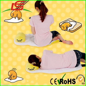Venta caliente kawaii lindo yema de huevo siesta Mat con almohada - Product Image 3