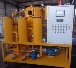 Proveedores de China, máquina de filtración hidráulica de aceite de purificación de aceites residuales DYJ