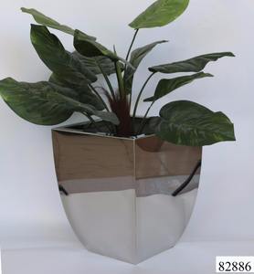 Résistant à l'usure miroir rond poli cuivre planteur pots photos - Product Image 2