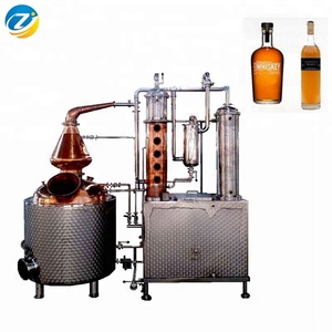 Venta directa de fábrica de acero inoxidable cobre rojo destilador de alcohol para vodka <span class=keywords><strong>gin</strong></span> - Product Image 3