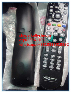 รีโมทคอนโทรลอเนกประสงค์สำหรับทีวี DVD QQTV AUX 4 in 1 ยี่ห้อ Telefonica ใช้ได้กับ VTR/<span class=keywords><strong>movistar</strong></span>/vivo - Product Image 1