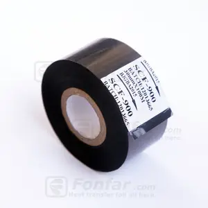 Print Carbon Belt Ribbon Thermal Transfer Ribbon Wax / Resin / Wax Resin Barcode Ribbon