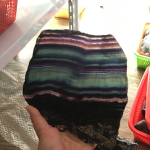 <span class=keywords><strong>Di</strong></span> alta qualità Naturale della Roccia Arcobaleno Fluorite <span class=keywords><strong>di</strong></span> pietra grezza <span class=keywords><strong>Cristallo</strong></span> <span class=keywords><strong>Di</strong></span> Quarzo fette <span class=keywords><strong>di</strong></span> <span class=keywords><strong>lastra</strong></span> - Product Image 2