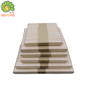 Bastoncino di <span class=keywords><strong>gelato</strong></span> con logo personalizzato biodegradabile in legno 140*10*2mm - Product Image 4