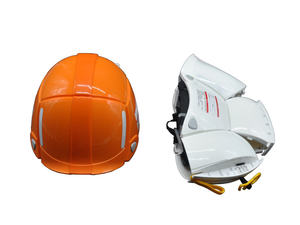 <span class=keywords><strong>Casque</strong></span> de sécurité certifié CE PP + ABS <span class=keywords><strong>pliable</strong></span> portable pour les travaux de construction d'urgence sismique - Product Image 2