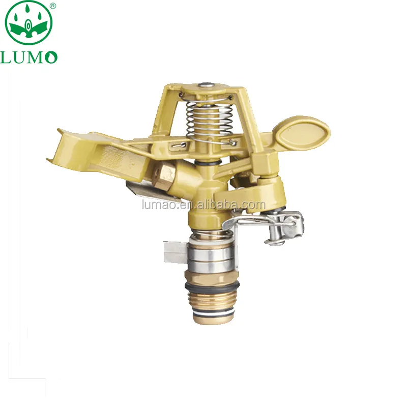Produttori vendite vender produzione lega di Zinco uccello impulso sprinkler 360 gradi di libertà rotante sprinkler