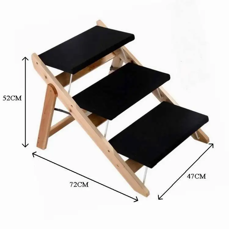 Step Ladder Timber Setp Dog Stair Wooden Ramp For Pet