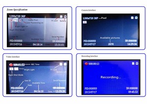 Dean กล้องสวมใส่ IP68กันน้ำกันระเบิด GPS Wi-Fi 4K DSJ-NA สินค้าขายดี - Product Image 3