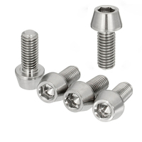 <strong>Best</strong> Price M5 Titanium Hex Head <strong>Bolts</strong> Titanium <strong>Taper</strong> Head <strong>Bolt</strong> DIN912 <strong>Bolt</strong> Titanium Screw