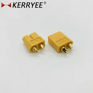 Yellow Male and Female XT60 battery plug adaptor