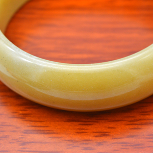 <strong>Yellow</strong> <strong>Jade</strong> Bangle Bracelet Natural <strong>Stone</strong> for Women Healing Protection Good Luck Natural Gemstone Fengshui Jewelry - Product Image 4