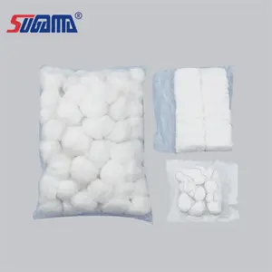 Hot sale medical sterile gauze balls 5pcs/bag