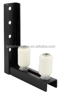 دليل أسطوانة دليلي من النيلون المجلفن مع كتيفة فولاذ على شكل حرف L للبوابة المنزلقة - Product Image 2