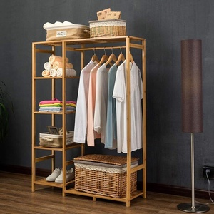 Solido di bambù <span class=keywords><strong>Appendiabiti</strong></span> Da Terra Camera Da Letto-In Piedi Ganci di Bambù Verticale <span class=keywords><strong>Appendiabiti</strong></span> Scarpa Semplice Rack Di Stoccaggio Al Coperto Rack - Product Image 2