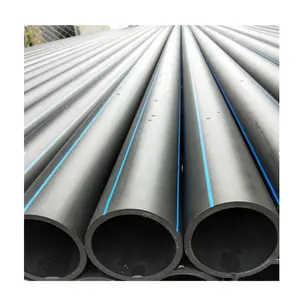 HDPE צינור צינור 32mm 63mm 110mm 160mm פלסטיק צינורות עבור סיבים אופטי כבל