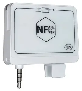 Conector de Audio OTG portátil, lector inteligente de tarjetas magnéticas para teléfono móvil, NFC, ACR35