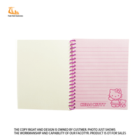 Cuaderno con Cubierta de Gato y Páginas Impresas a Color, Diario de un Niño Normal 2017