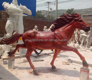 <strong>Life</strong> <strong>Size</strong> Outdoor Antique Horse Bronze <strong>Statue</strong> for Garden Decoration - Product Image 3