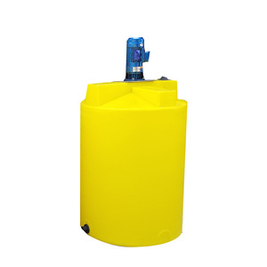 Floculante de aguas residuales PE500L Precio de tanques de dosificación de plástico