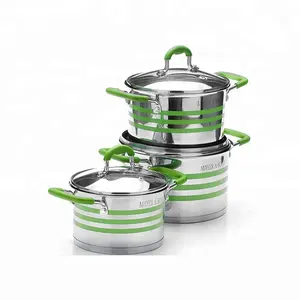 Custom non-stick Pot Pan Cooking kitchen wares stainless steel cooking pots and pans sets casseroles kitchen appliance