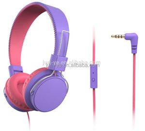 Casque d'écoute filaire sur l'<span class=keywords><strong>oreille</strong></span> Pas cher Prise 3.5mm Écouteur filaire avec câble Casque d'écoute Contrôle de ligne de basse lourde pour téléphone portable - Product Image 3