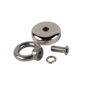 <span class=keywords><strong>Aimant</strong></span> ultraléger pmp-d25 à base de terres rares, bloc magnétique de qualité supérieure avec boulon oculaire D25 x 30mm - Product Image 5