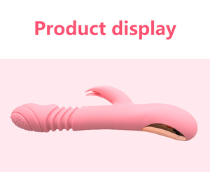 Nuovo Giocattoli Del Sesso Del Vibratore per la Donna Grande Dildo Del Vibratore Del Coniglio per Le Donne USB di Carica Doppio Motore G SpotClitoral Stimolatore Massaggio - Product Image 4