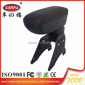 Centro <span class=keywords><strong>de</strong></span> Múltiples caja <span class=keywords><strong>de</strong></span> La Consola Cuadro Apoyabrazos Coche Cuero Original/Caja Apoyabrazos Cruz con Portavasos Nueva - Product Image 1