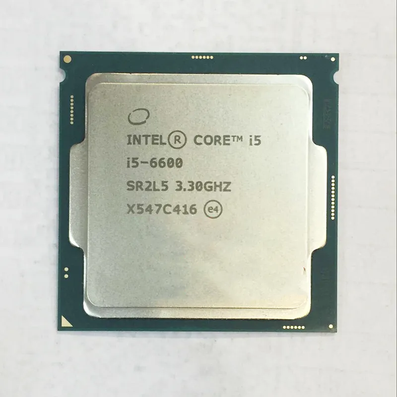 إنتل الأساسية الجديدة i5 6600 رباعية النواة 3.3 جيجا هرتز 6 ميجابايت ذاكرة التخزين المؤقت LGA1151 معالج وحدة المعالجة المركزية