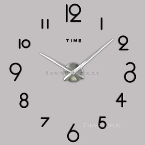 Nordic Large <strong>Decorative</strong> <strong>Clocks</strong> <strong>Wall</strong> 3D Diy <strong>Wall</strong> <strong>Clock</strong> Big Size Mirror Creative Digital <strong>Wall</strong> <strong>Clock</strong> Horloge - Product Image 3