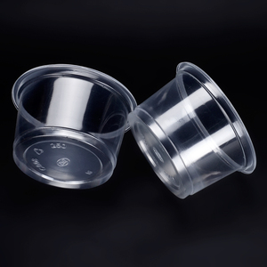 Disposable Small clear Sauce Container Flavour <strong>Plastic</strong> Jelly PP <strong>Cup</strong> Mini <strong>Yogurt</strong> <strong>Cup</strong> - Product Image 3