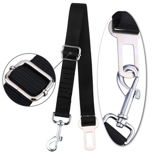<span class=keywords><strong>Harnais</strong></span> de sécurité ajustable pour le siège de <span class=keywords><strong>voiture</strong></span>, adapté au <span class=keywords><strong>chien</strong></span>, chat, accessoire pour animaux domestiques, laisse de sécurité pour véhicule - Product Image 1