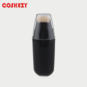 空の黒BBクリームボトル、スポンジアプリケーター付きローラープラスチックボトル - Product Image 2