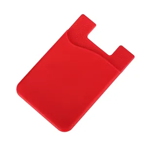 Adesivo de silicone adesivo para celular, carteira adesiva para telefone, porta celular, adesivo mágico, presentes