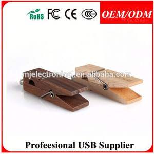 Libre de la muestra, madera usb 2. 0, electrónico regalos promocionales - Product Image 1