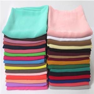 Compre Directamente de Fábrica en China <span class=keywords><strong>Tela</strong></span> de Poliéster para Hijab para Pañuelos y Hijabs Musulmanes - Product Image 1