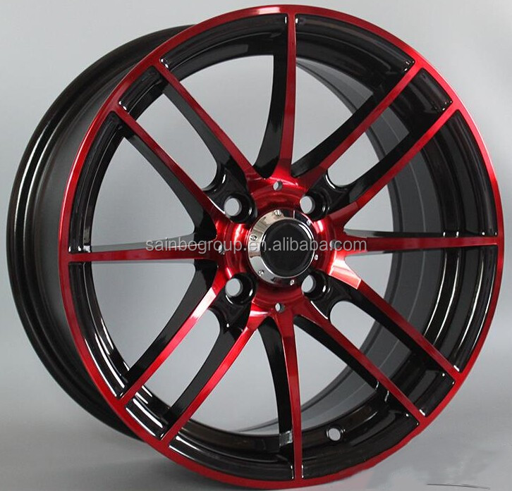 マツダ 15インチ ホイール 黒と赤 マツダ 15インチ ホイール 黒と赤 taiheishopping_p000011989