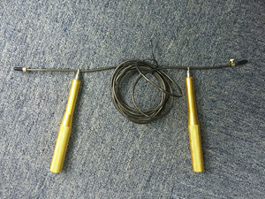 Équipement d'entraînement à domicile <span class=keywords><strong>Corde</strong></span> à <span class=keywords><strong>sauter</strong></span> à vitesse réglable avec câble - Product Image 2