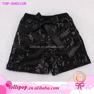 Pantaloncini Estivi Luccicanti con Paillettes Dorate per Bambine, Shorts Scintillanti per Neonati Prodotti in Cina - Product Image 5