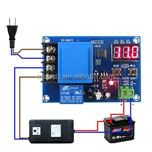Programmable Lead Acid Lipo Battery Charge Controller Switch DC 3.7V-120V