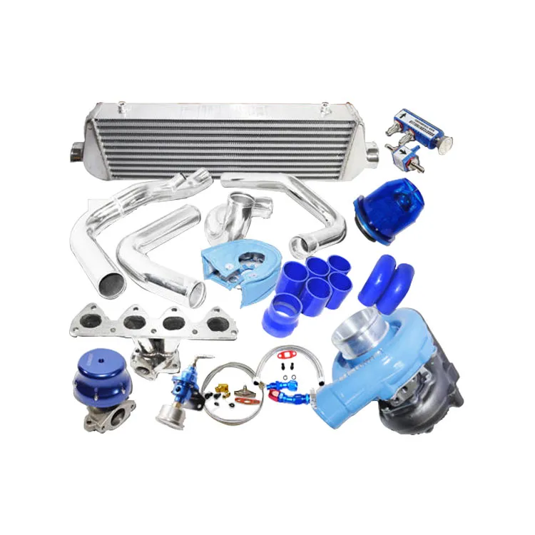 Complet Turbo Kits SS Manifold T3/T4 Turbo and 38mm Wastegate fit for Hond@ 93-01 Prelude H22A1/ H22A4