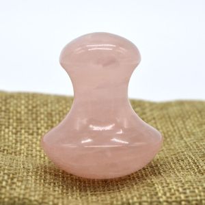 Kit <span class=keywords><strong>di</strong></span> Cura della Bellezza all'Ingrosso con Strumento per Massaggio Facciale Anti-Età in <span class=keywords><strong>Giada</strong></span> Naturale e Quarzo Rosa per il Ringiovanimento della Pelle - Product Image 1