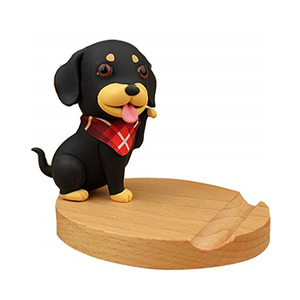 수지 검은 고양이 동상 스마트 폰 홀더 - Product Image 5