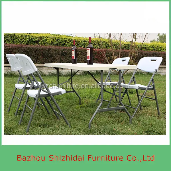 I prezzi all'ingrosso pieghevole per esterni tavoli e sedie di plastica SD-152F