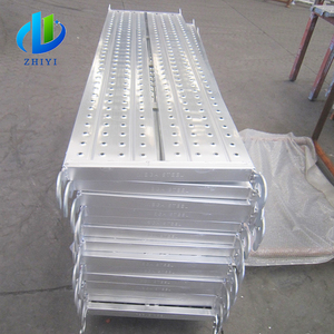Mejor venta de acero andamio tablón juntas anti skip placa galvanizado andamio precio - Product Image 4