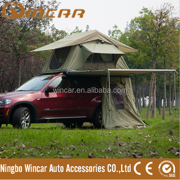 Robuste Side Car ombre 4 x 4 auvent tente Camping Roof Top 4WD Pull Out