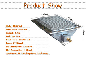 Four à tandoor au gaz avec brûleur infrarouge HD220 - Product Image 5